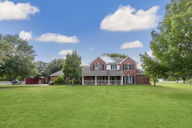 19 Remington Park, Katy, TX 77493 - view of front of house with brick siding and covered porch