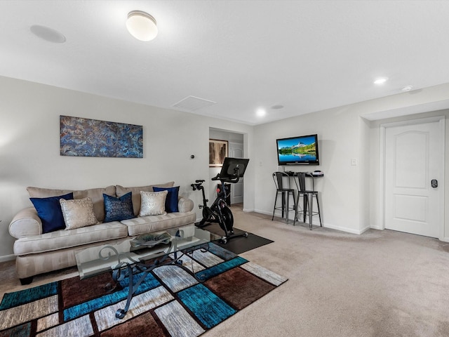 14306 Cedar Pine Ct, Houston, TX 77068 - carpeted living area featuring baseboards