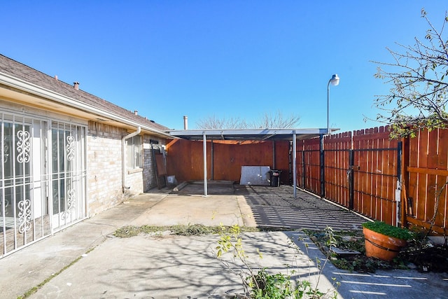 12251 Sharpview Dr, Houston, TX 77072 - fenced backyard with a patio