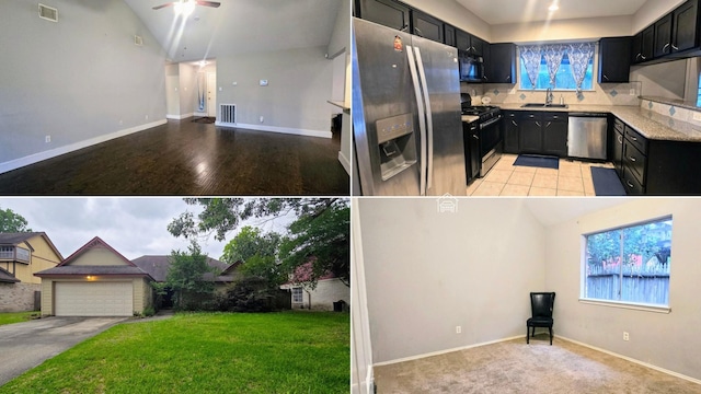 2014 Lexington Woods Dr, Spring, TX 77373 - view of a document with a collage of images