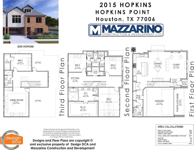2015 Hopkins St, Houston, TX 77006 - property floor plan