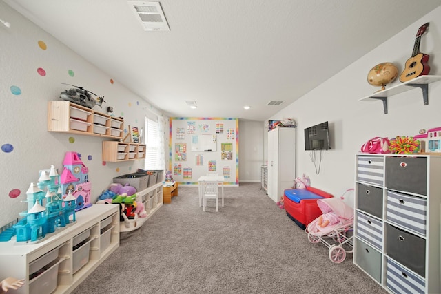 358 Cavil Barrier Ln, La Porte, TX 77571 - game room featuring carpet floors and baseboards