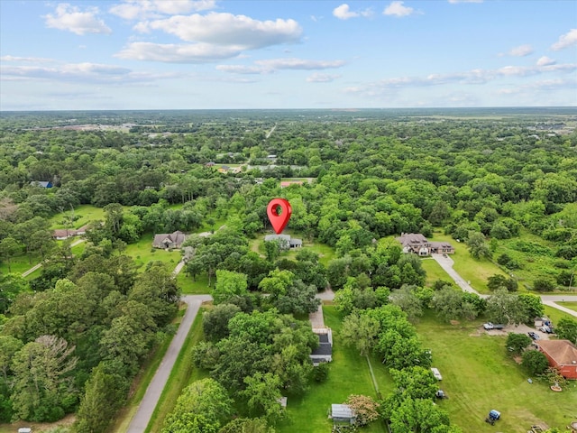 3422 N Elm Rd, Santa Fe, TX 77517 - bird's eye view of a forest