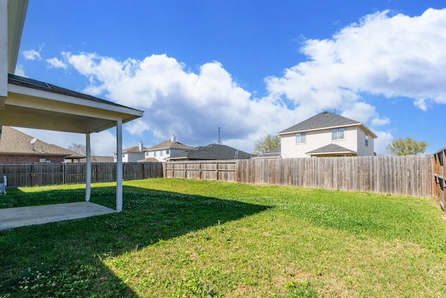 1802 Dominic Ln, Houston, TX 77049 - view of yard with a patio