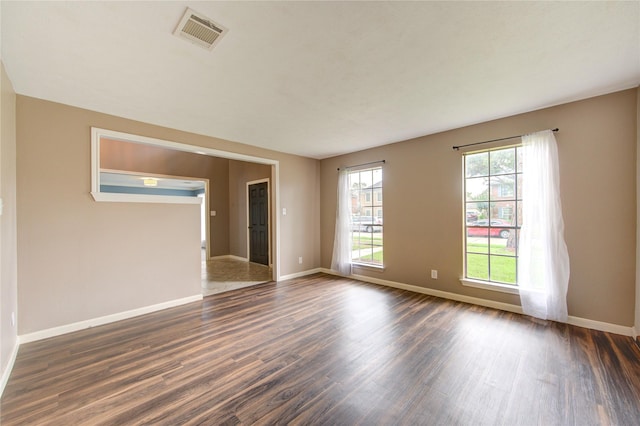 1322 Village Garden Dr, Missouri City, TX 77459 - unfurnished room featuring dark wood-style floors