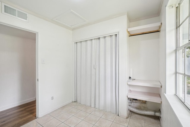 2112 Leyte Dr, Tool, TX 75143 - unfurnished bedroom with a closet, crown molding, and baseboards