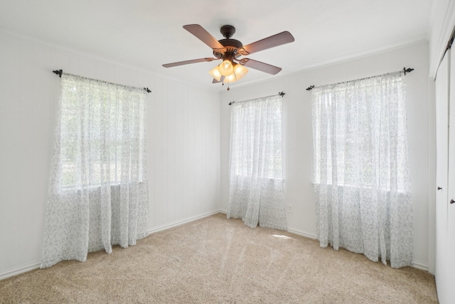 2112 Leyte Dr, Tool, TX 75143 - carpeted spare room with a ceiling fan