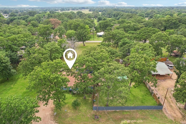 2112 Leyte Dr, Tool, TX 75143 - bird's eye view of a forest