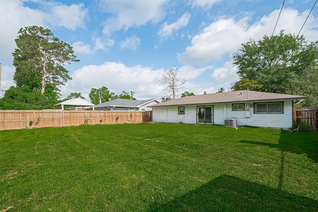 6134 Guadalupe St, Houston, TX 77016 - back of house with central air condition unit