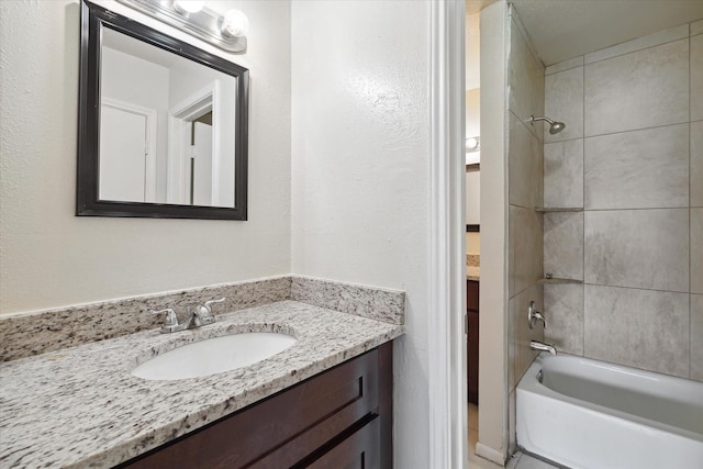 12318-12320 Ormandy St, Houston, TX 77085 - bathroom with  shower combination and vanity