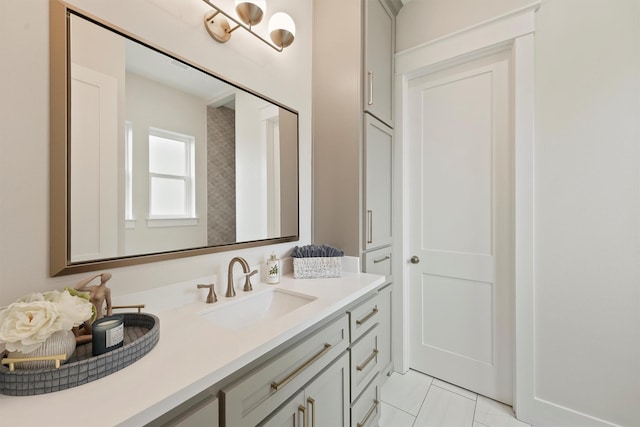4046 Miramar Ct, Galveston, TX 77554 - bathroom with vanity