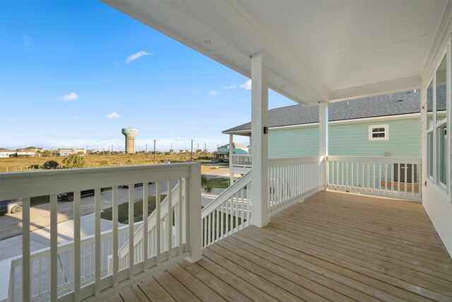 4046 Miramar Ct, Galveston, TX 77554 - view of deck