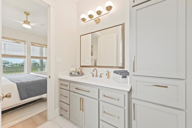 4046 Miramar Ct, Galveston, TX 77554 - bathroom with vanity and ensuite bathroom