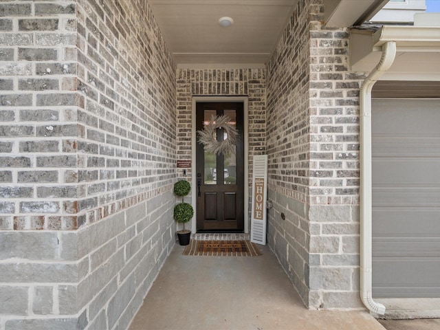 17511 Autumn Leaves Dr, Conroe, TX 77302 - doorway to property with brick siding
