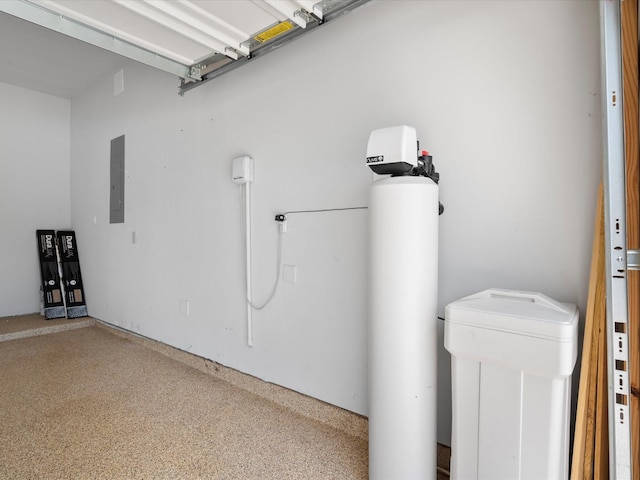 17511 Autumn Leaves Dr, Conroe, TX 77302 - garage featuring electric panel