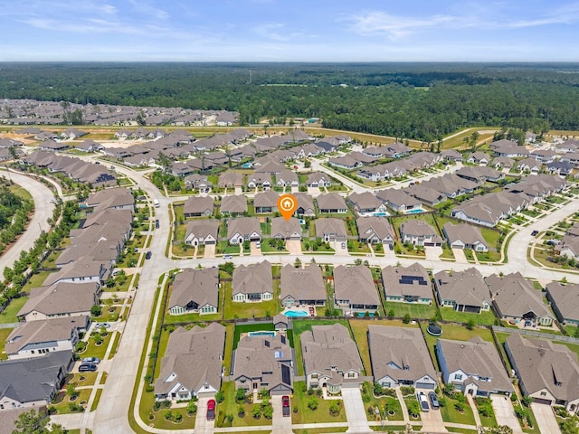 17511 Autumn Leaves Dr, Conroe, TX 77302 - view of property location featuring nearby suburban area and a heavily wooded area