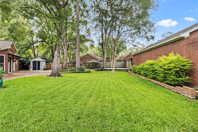 4206 Misty Timbers Way, Houston, TX 77345 - view of yard featuring a patio area