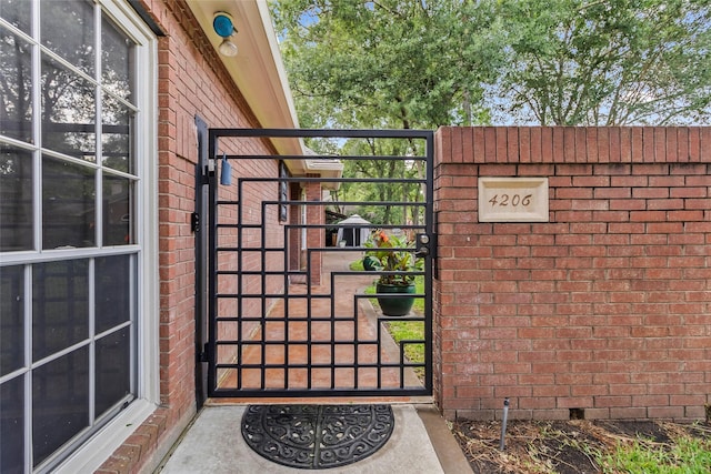 4206 Misty Timbers Way, Houston, TX 77345 - view of gate