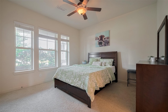 27003 Lindenwood Creek Ln, Katy, TX 77494 - bedroom with carpet and a ceiling fan
