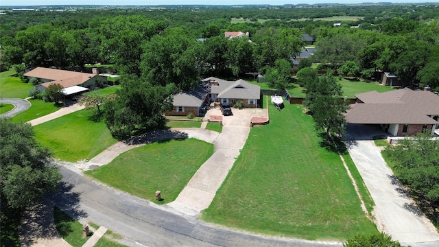 205 Mesa Dr, Gatesville, TX 76528 - bird's eye view of a heavily wooded area