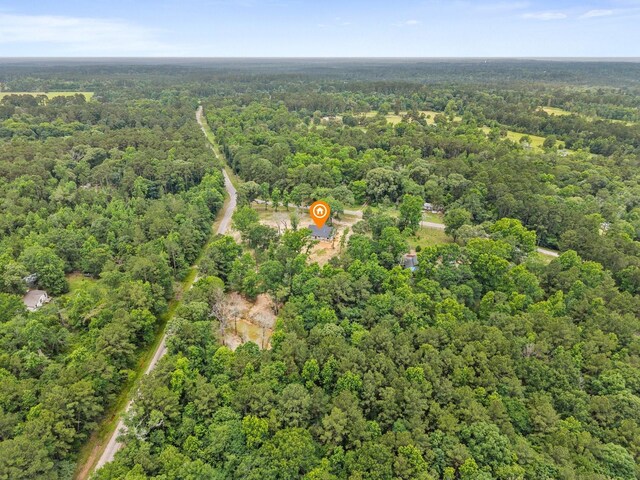 71 Prescott Dr, New Waverly, TX 77358 - aerial view of property's location featuring a forest