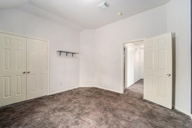 18530 S Wimbledon Dr, Katy, TX 77449 - carpeted spare room with baseboards and lofted ceiling