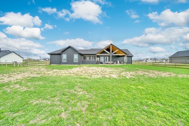 5315 Hammond Cir, Iola, TX 77861 - view of rear view of property