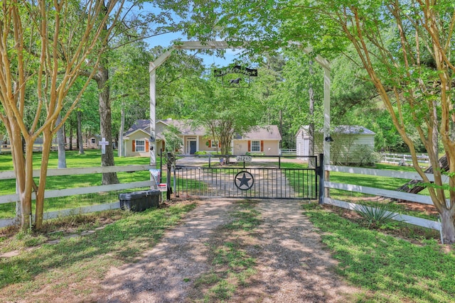 24240 Oak Hollow Blvd, Hockley, TX 77447 - view of gate