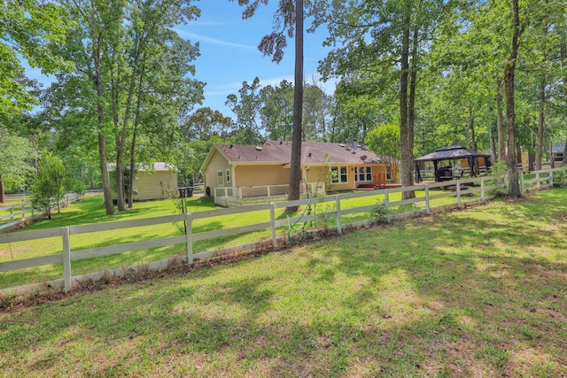 24240 Oak Hollow Blvd, Hockley, TX 77447 - view of yard featuring a gazebo