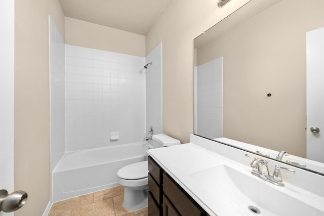 25426 Saddlebrook Champion Way, Tomball, TX 77375 - bathroom featuring toilet, vanity, and  shower combination