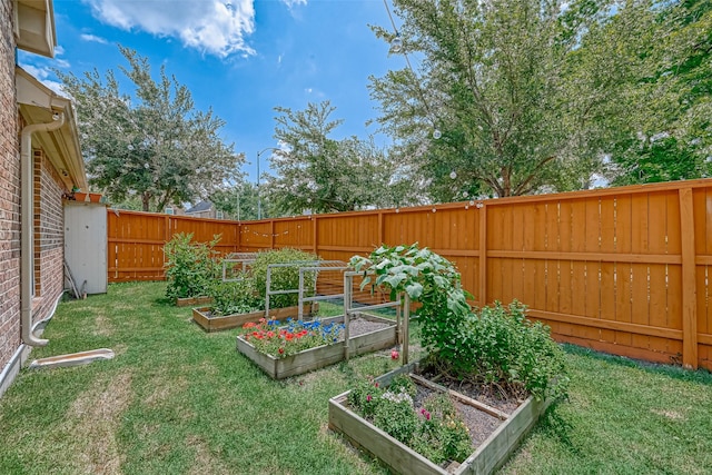 5918 Emmit Creek Ln, Sugar Land, TX 77479 - view of yard with a garden