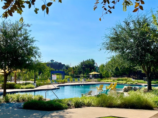 2023 Deer Vly, Missouri City, TX 77459 - community pool with a patio area