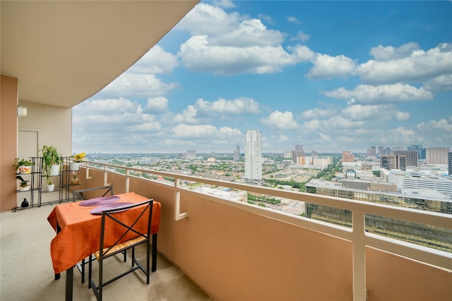 3505 Sage Rd Unit 2405, Houston, TX 77056 - balcony with a view of city