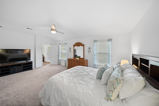 3313 Cold Swan Ct, Conroe, TX 77301 - carpeted bedroom featuring a ceiling fan