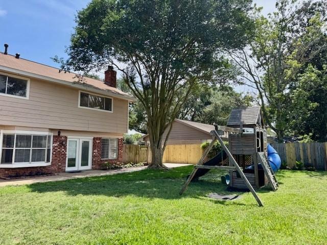 15326 Lindita Dr, Houston, TX 77083 - view of yard with a playground