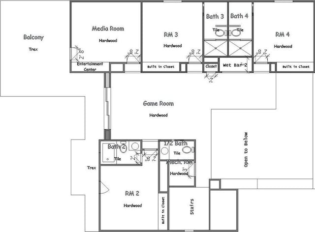 2214 Hewitt Dr, Houston, TX 77018 - floor plan / room layout