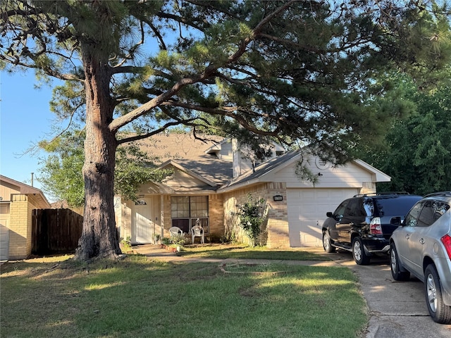 6706 Dinner Creek Ct, Katy, TX 77449 - view of front of home with an attached garage and driveway