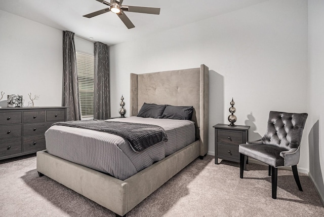 705 Western Fern, League City, TX 77573 - bedroom with light carpet and ceiling fan