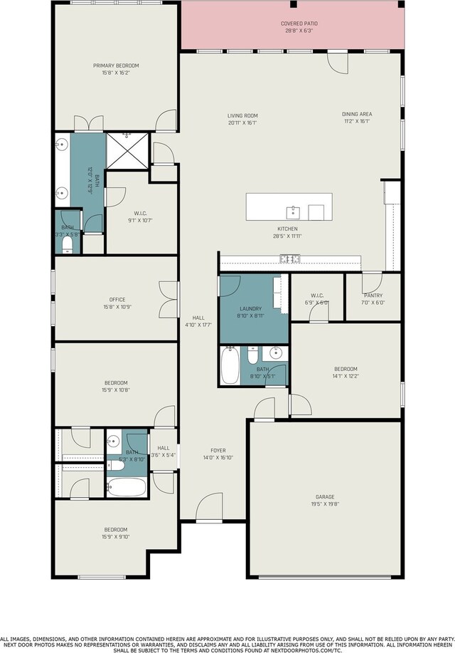 705 Western Fern, League City, TX 77573 - room layout