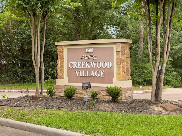 3500 Tangle Brush Dr Unit 180, The Woodlands, TX 77381 - view of community sign