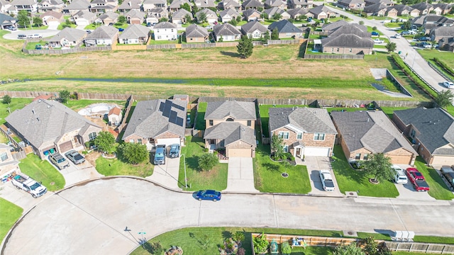 10015 Black Birch Ln, Tomball, TX 77375 - aerial perspective of suburban area