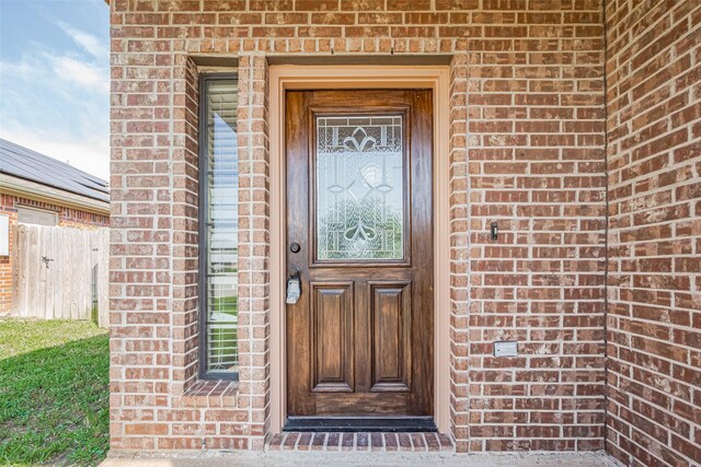 10015 Black Birch Ln, Tomball, TX 77375 - entrance to property with brick siding