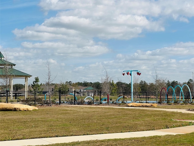 16477 Blossom Grove Dr, Conroe, TX 77303 - view of jungle gym with a gazebo