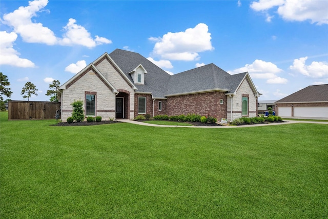 5219 Camp Creek Rd, Baytown, TX 77523 - view of front of house featuring brick siding and a shingled roof