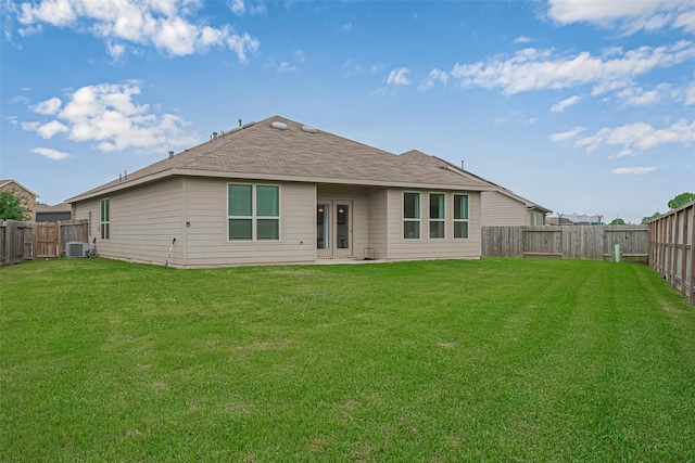 2535 Sandbar Shark Ct, Katy, TX 77449 - rear view of house featuring cooling unit
