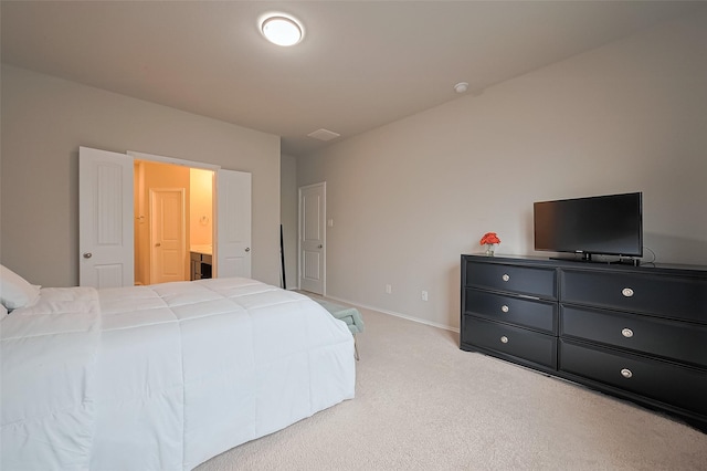 2535 Sandbar Shark Ct, Katy, TX 77449 - bedroom with light colored carpet and baseboards