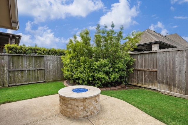 2314 Umber Oaks Ln, Brookshire, TX 77423 - view of patio