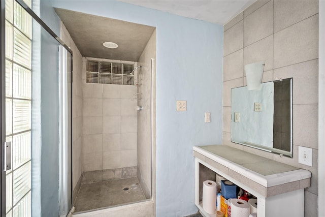 815 5th St, San Leon, TX 77539 - bathroom with a shower stall