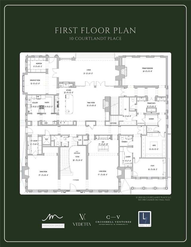 10 Courtlandt Pl, Houston, TX 77006 - home floor plan
