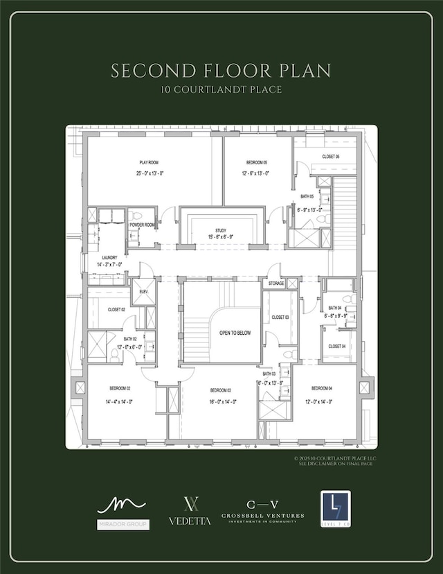 10 Courtlandt Pl, Houston, TX 77006 - home floor plan
